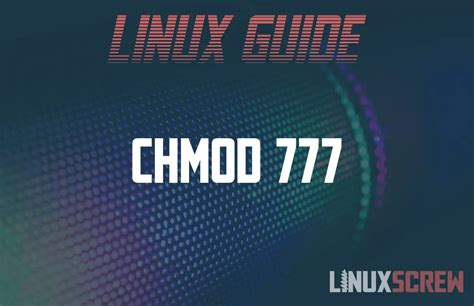 what is chmod 777